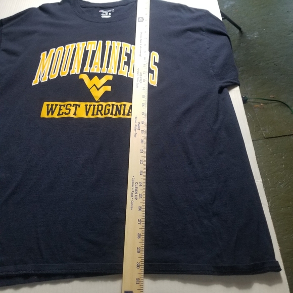 CHAMPION MEN'S WEST VIRGINIA MOUNTAINEERS SHIRT SIZE 2XL - Picture 4 of 11